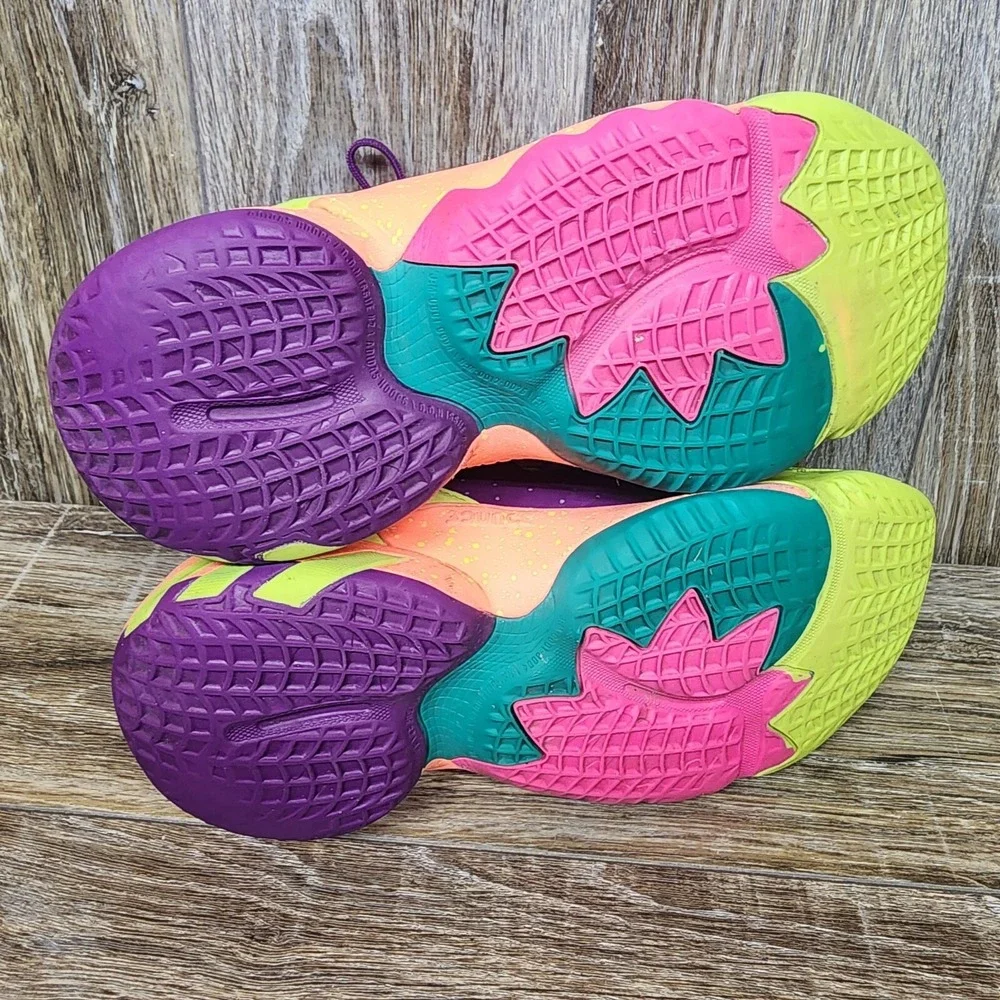 Adidas DON Issue 2 Gummy Pink Neon Green‎ Men's Basketball Shoes 5Y